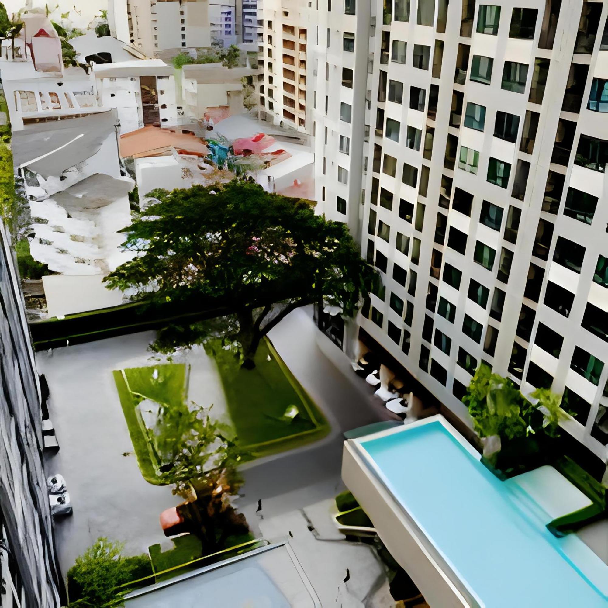 The Base Apartments At Central Pattaya Luaran gambar